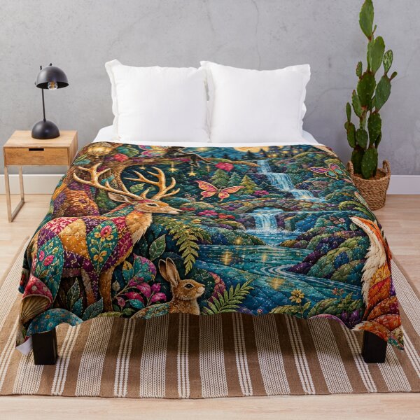 Item preview, The Quilted Forest designed and sold by FloramoonArt.