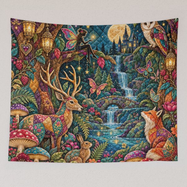Item preview, The Quilted Forest  designed and sold by FloramoonArt.