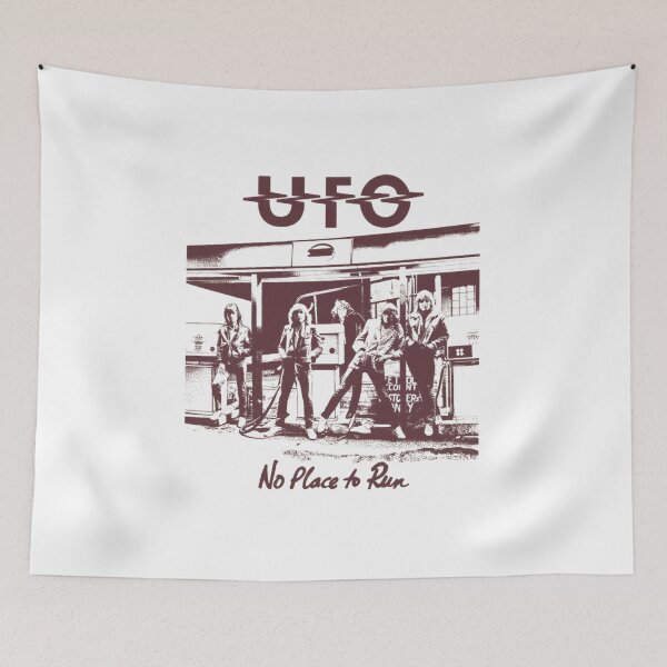 Item preview, Classic Rock Band Graphic Art UFO 02 designed and sold by MAClt3Art.