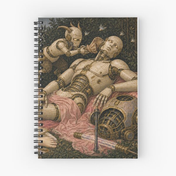 Item preview, Venus and Mars Right Panel Cyber Renaissance Art Print designed and sold by DMarquiseArt.