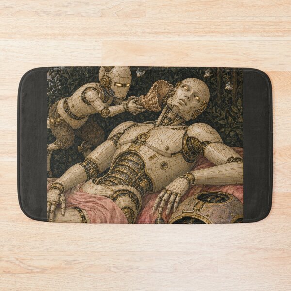 Item preview, Venus and Mars Right Panel Cyber Renaissance Art Print designed and sold by DMarquiseArt.