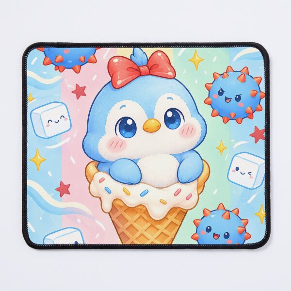 Item preview, Kawaii Penguin Ice Cream Wonderland designed and sold by Pure Craft.