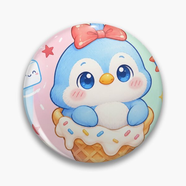 Item preview, Kawaii Penguin Ice Cream Wonderland designed and sold by Pure Craft.