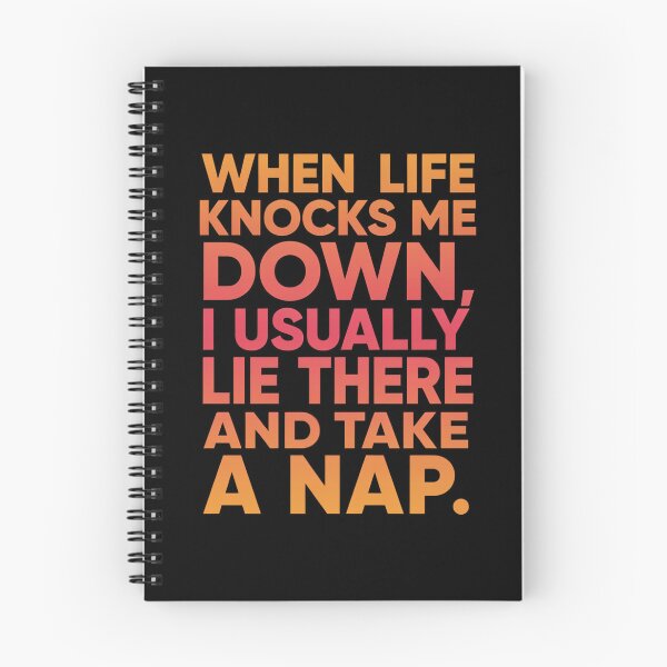 Item preview, Funny Sarcastic Humor When Life Knocks Me Down designed and sold by fantasticdesign.