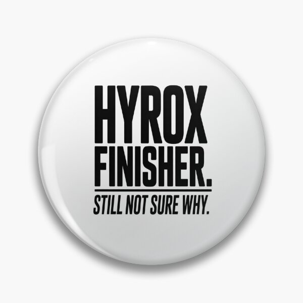 Item preview, HYROX Finisher Still Not Sure Why Funny Workout Shirt designed and sold by The Shared Suffering Collective.