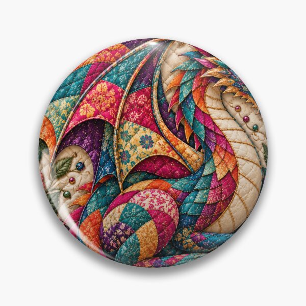 Item preview, The Quilted Dragon  designed and sold by FloramoonArt.