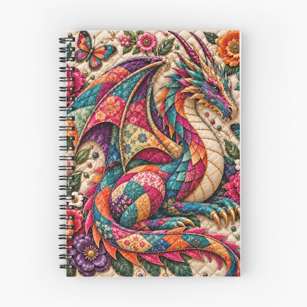 Item preview, The Quilted Dragon  designed and sold by FloramoonArt.