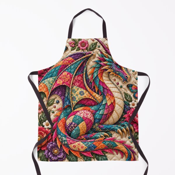 Item preview, The Quilted Dragon designed and sold by FloramoonArt.