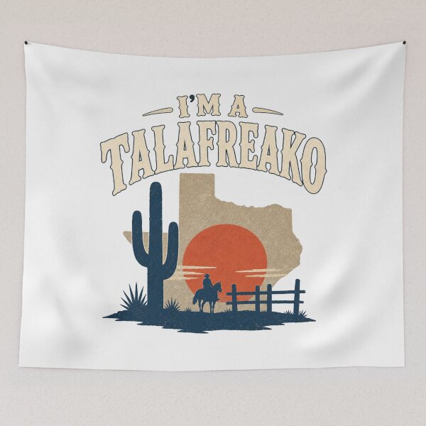 Item preview, Texas Cowboy Sunset Talafreako Western Ranch and Rodeo designed and sold by BearLoveDesign.