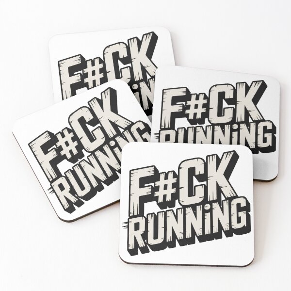Item preview, F@ck Running Funny Workout Shirt Runner Humor Fitness Gift designed and sold by The Shared Suffering Collective.
