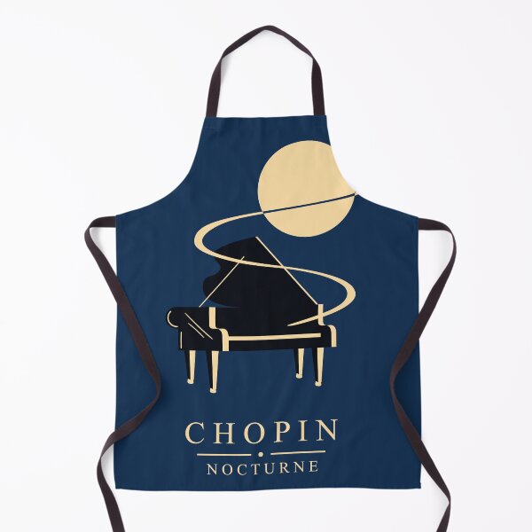 Aperçu de l'œuvre Affiche artistique Nocturne de Chopin, Impression minimaliste pour piano, Décoration murale musique classique, Décoration Frédéric Chopin, Cadeau pour mélomane créée et vendue par Studio pod Burom.
