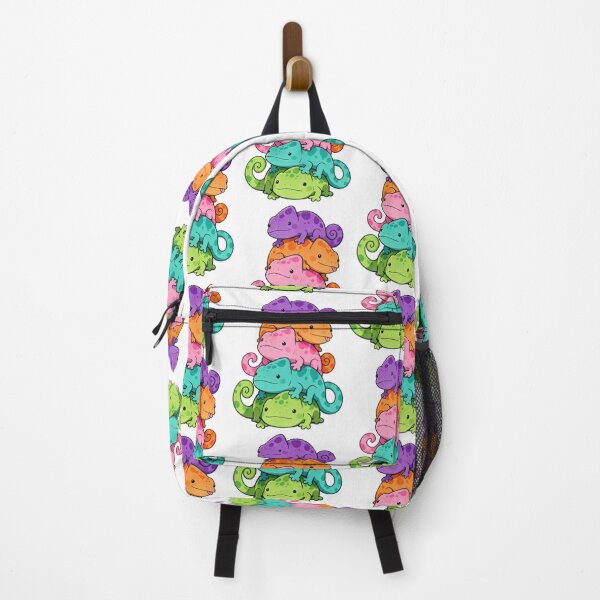 Item preview, Chameleon Tower – Five Colorful Reptiles with Curled Tails designed and sold by AliveStyle.