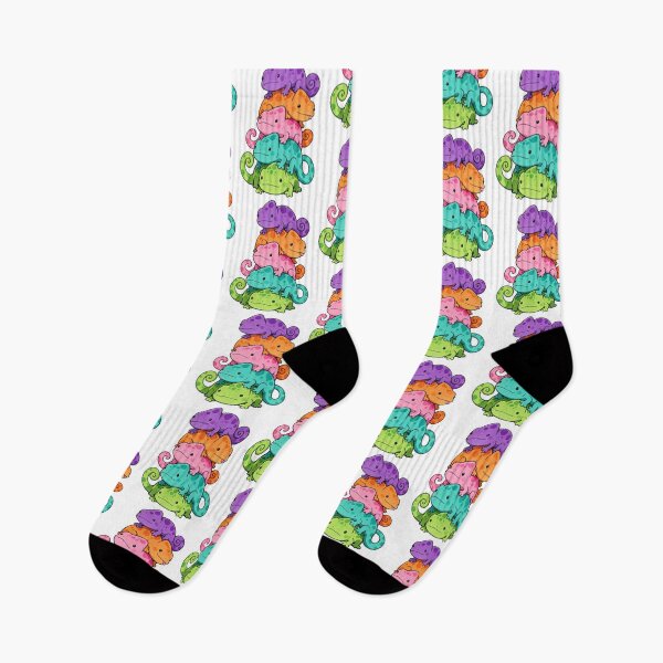 Item preview, Chameleon Tower – Five Colorful Reptiles with Curled Tails designed and sold by AliveStyle.