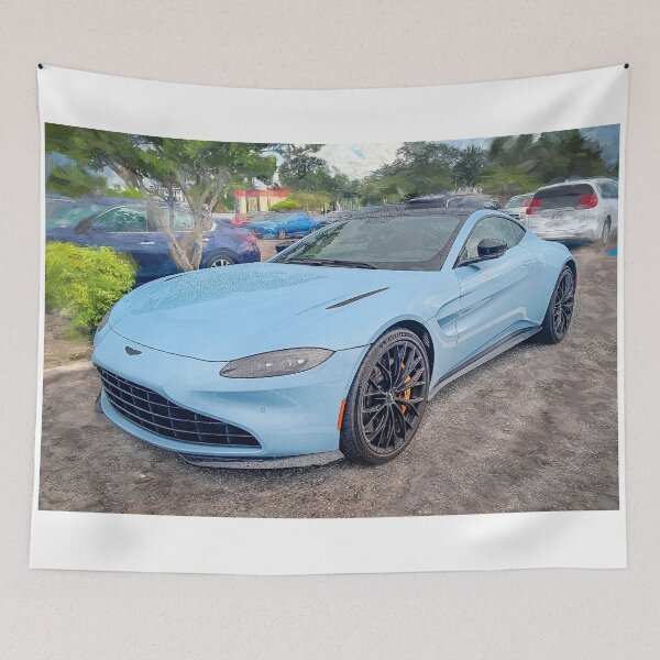Item preview, 2023 Aston Martin Vantage 4.0L Twin Turbo V8 Chassis Technical Schematic Layout designed and sold by RichFrancoCars.
