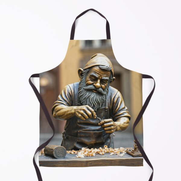 Item preview, Gnome Woodworker Art Print – Woodworker Gift, Poland Travel Decor designed and sold by Purrfecta.