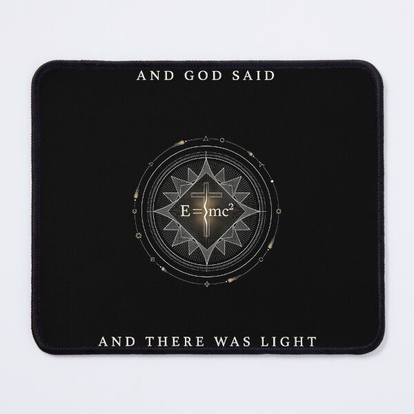 Item preview, And God Said And There Was Light Physics Math Joke designed and sold by Redgiant87x.