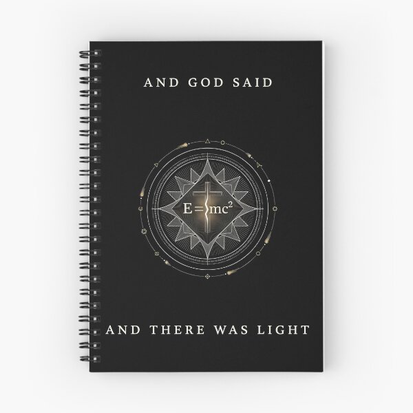 Item preview, Y Dios dijo: Y hubo luz. Chiste de física y matemáticas. designed and sold by Redgiant87x.