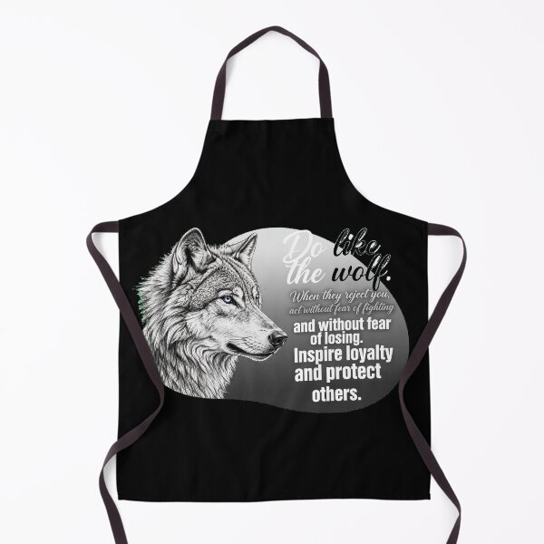 Item preview, Do Like The Wolf When They Reject You Act Without Fear Of Fighting - Wolf Lover designed and sold by Vibe-Vary.