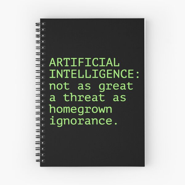 Item preview, ARTIFICIAL INTELLIGENCE designed and sold by Wander X Design.