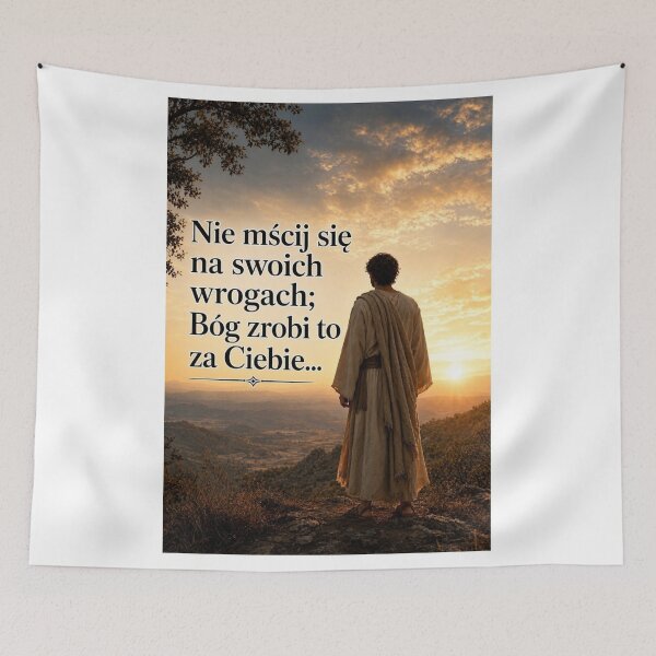 Item preview, Trust in God's Justice - Christian Sunset Landscape designed and sold by Nela-&-Lena.