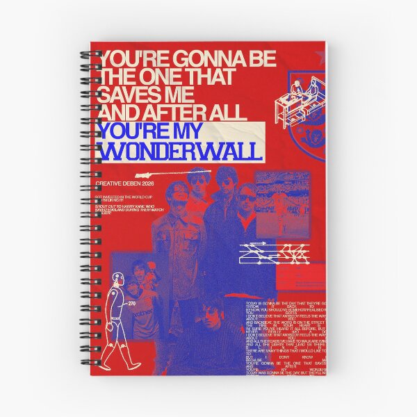 Aperçu de l'œuvre Affiche Oasis Wonderwall créée et vendue par COFFEEWITHARTS.