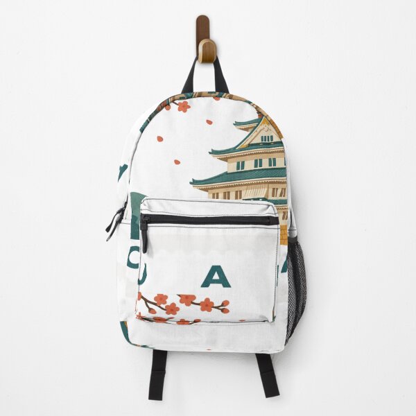 Item preview, Vintage Japan Osaka Castle Cherry Blossom Postage Stamp Vector designed and sold by Shutter-Dragon.