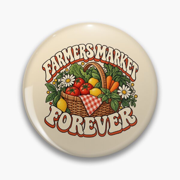 Artikelvorschau, Farmers Market Forever Retro-Produktdesign entworfen und verkauft von Mostafa Studio.