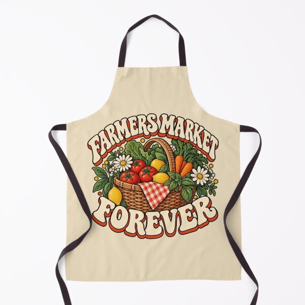 Item preview, Farmers Market Forever Retro Produce Design designed and sold by Mostafa Studio.