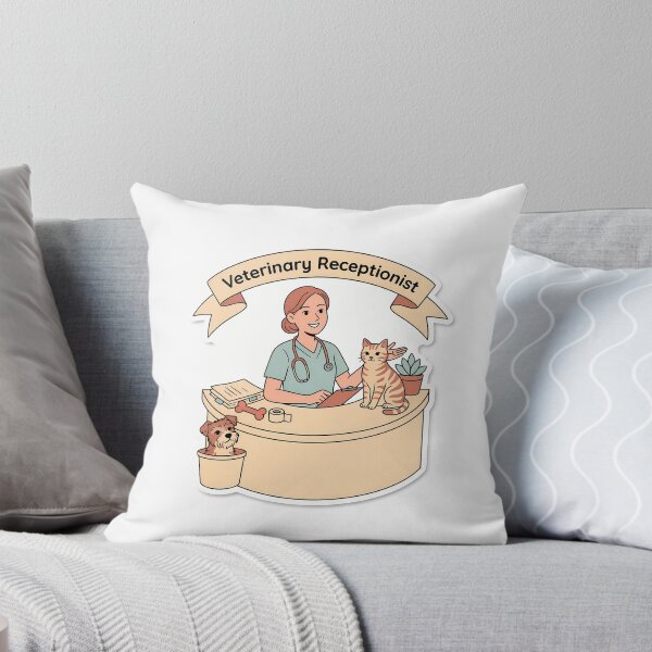 Item preview, Veterinary Receptionist Minimalist designed and sold by NiftyWrx.