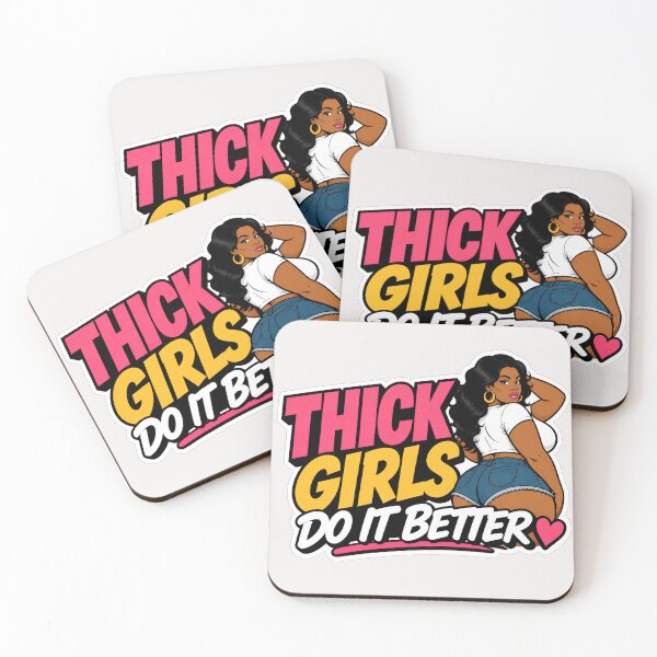 Item preview, Thick Girls Do It Better designed and sold by TshirtsOnline-.