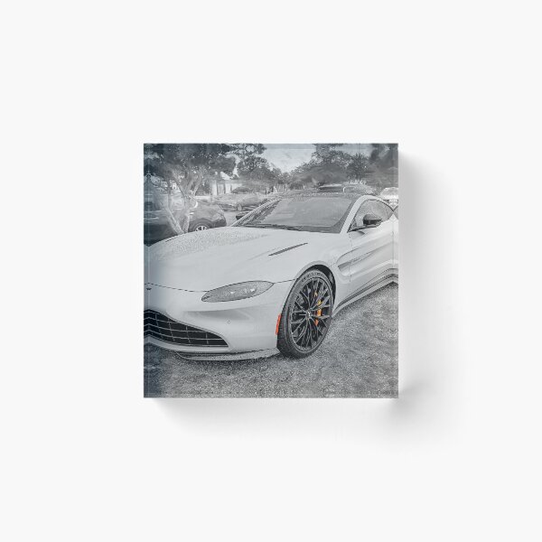 Item preview,  2023 Aston Martin Vantage 4.0L Twin Turbo V8 Chassis Technical Schematic Layout designed and sold by RichFrancoCars.