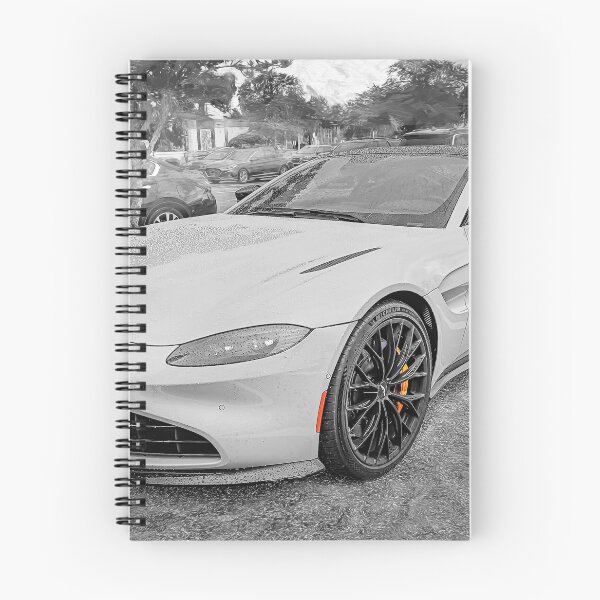 Item preview,  2023 Aston Martin Vantage 4.0L Twin Turbo V8 Chassis Technical Schematic Layout designed and sold by RichFrancoCars.