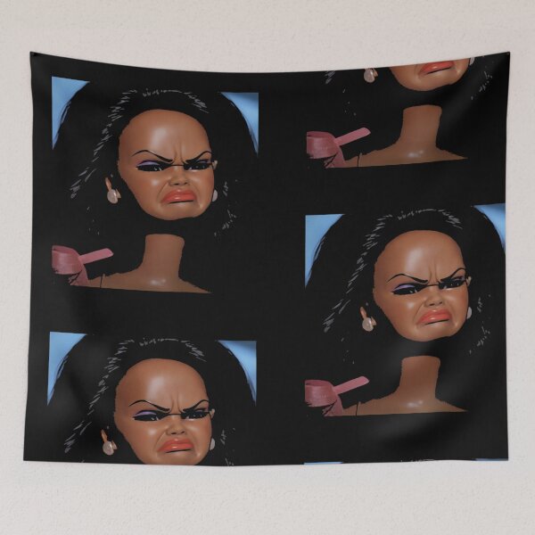Item preview, STANK FACE DOLL GIRL FUNNY MEME designed and sold by MatesMood.