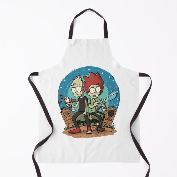 Item preview, Rick and Simpsons Inspired Cartoon Mashup Fan Art Design designed and sold by ColourofAcedia.