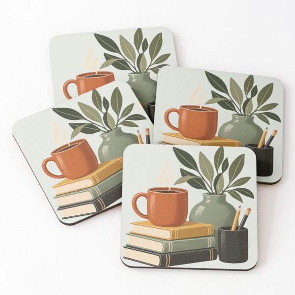Item preview, Cozy Reading Corner Vintage Study Aesthetic designed and sold by Mostafa Studio.