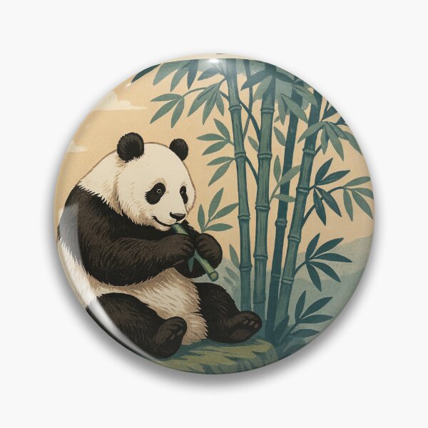 Item preview, Vintage China Chengdu Giant Panda Postage Stamp Vector designed and sold by Shutter-Dragon.