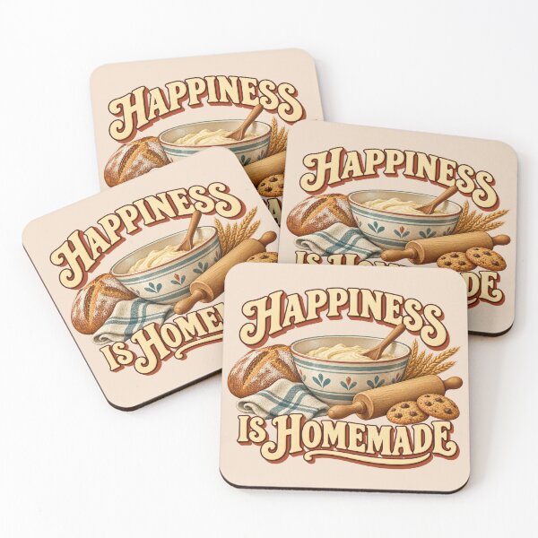 Item preview, Happiness Is Homemade Vintage Baking designed and sold by Mostafa Studio.
