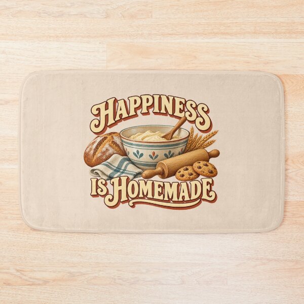 Item preview, Happiness Is Homemade Vintage Baking designed and sold by Mostafa Studio.