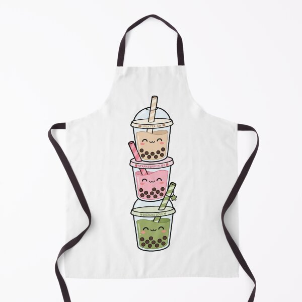 Item preview, Bubble Tea Tower – Milk Tea, Strawberry & Matcha Trio designed and sold by AliveStyle.