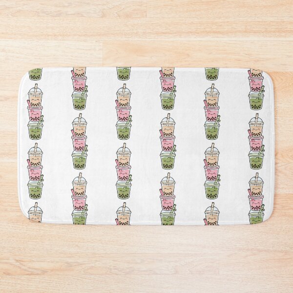 Item preview, Bubble Tea Tower – Milk Tea, Strawberry & Matcha Trio designed and sold by AliveStyle.