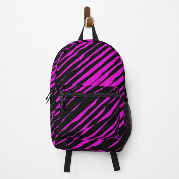 Item preview, Black and Purple Slanted Organic Stripe Pattern | Dark Minimal Alt Aesthetic with purple | Dark Feminine Y2K with purple designed and sold by dfly-creations.