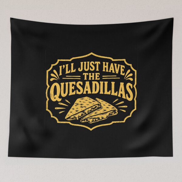 Item preview, Funny Picky Eater Cheese Quesadilla Mexican Food Joke  designed and sold by DemureArtsy.