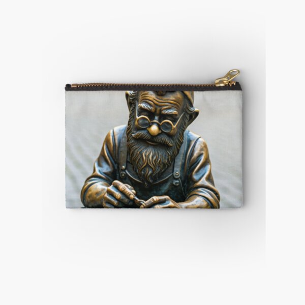 Item preview, Gnome Watchmaker Art Print – Watchmaker Gift, Poland Travel Decor designed and sold by Purrfecta.