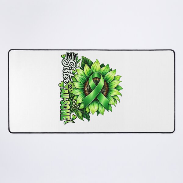 Item preview, Autism Awareness Sunflower Green Ribbon Shirt | We Fight Together designed and sold by Wiamprint.