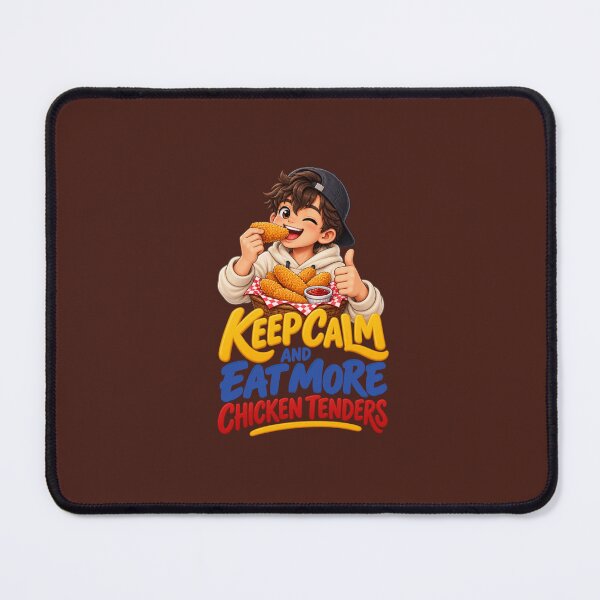 Item preview, Keep Calm And Eat Chicken Tender Humor designed and sold by PunchDrop.