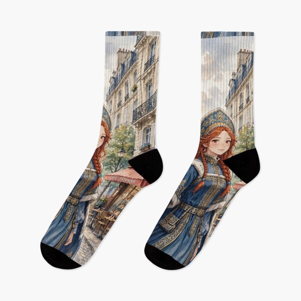 Item preview, A sunny day in France , Redhead Knight Time Traveler  designed and sold by DibujandoPorfa.