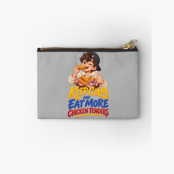 Item preview, Keep Calm And Eat Chicken Tender Humor designed and sold by PunchDrop.