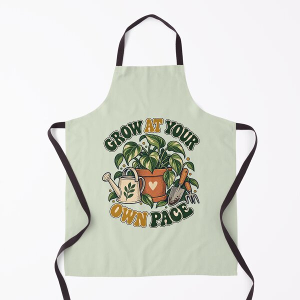 Item preview, Grow at Your Own Pace Retro Garden designed and sold by Mostafa Studio.