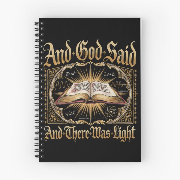 Item preview, And God Said And There Was Light Physics Christian designed and sold by Redgiant87x.