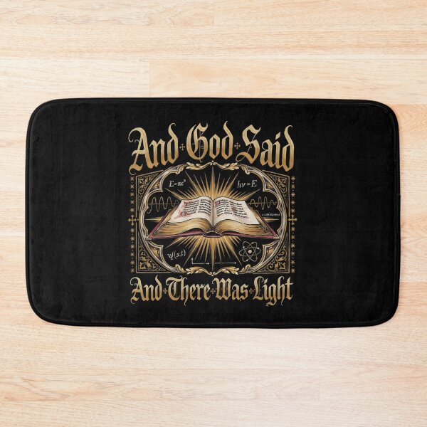 Item preview, And God Said And There Was Light Physics Christian designed and sold by Redgiant87x.